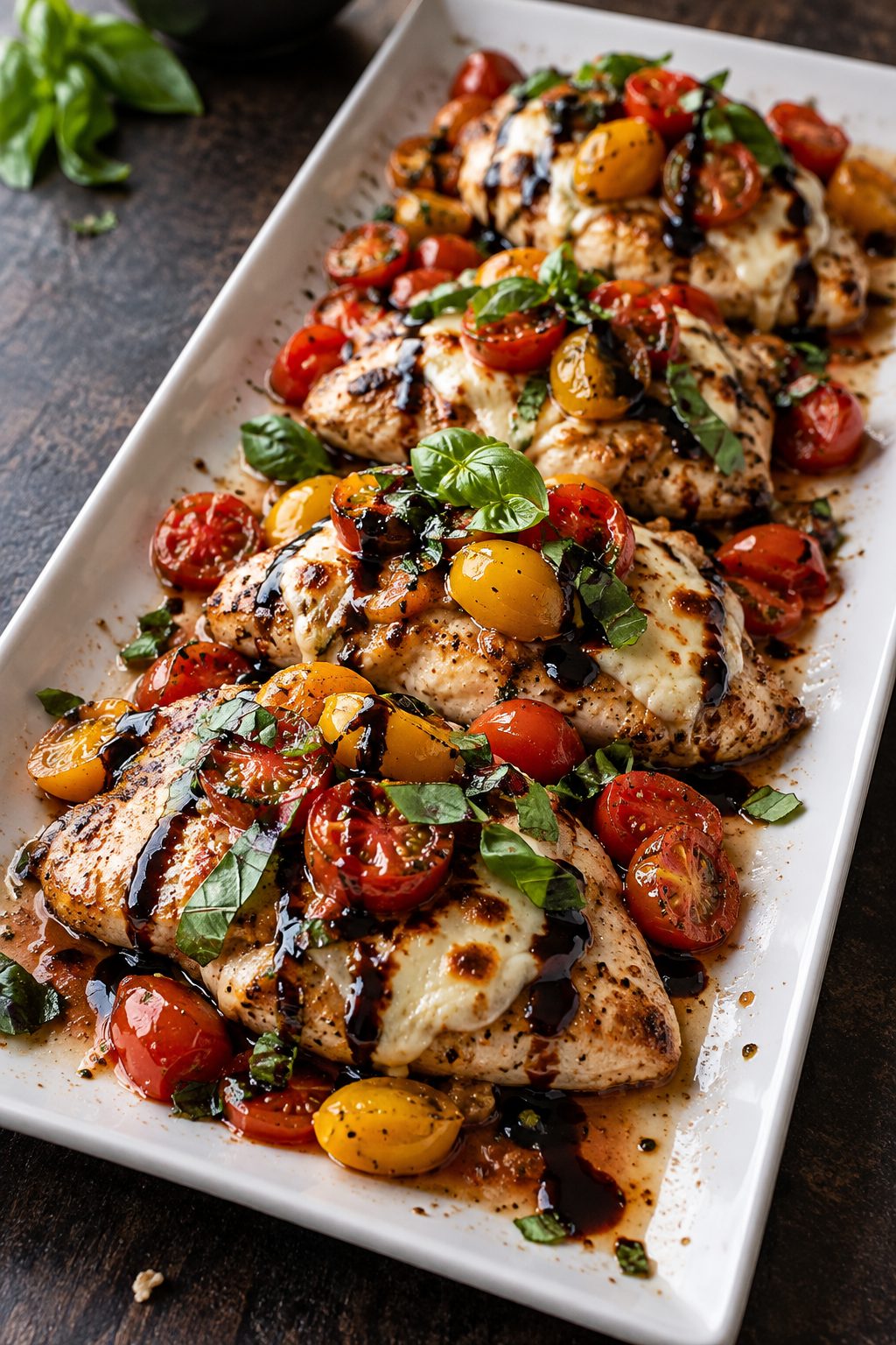 Balsamic Chicken Caprese
