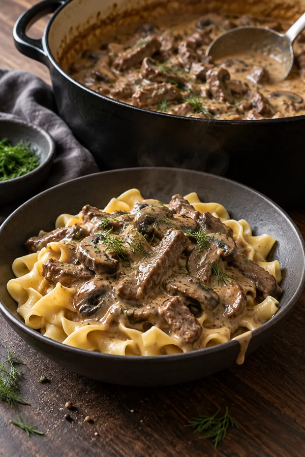 Beef Stroganoff