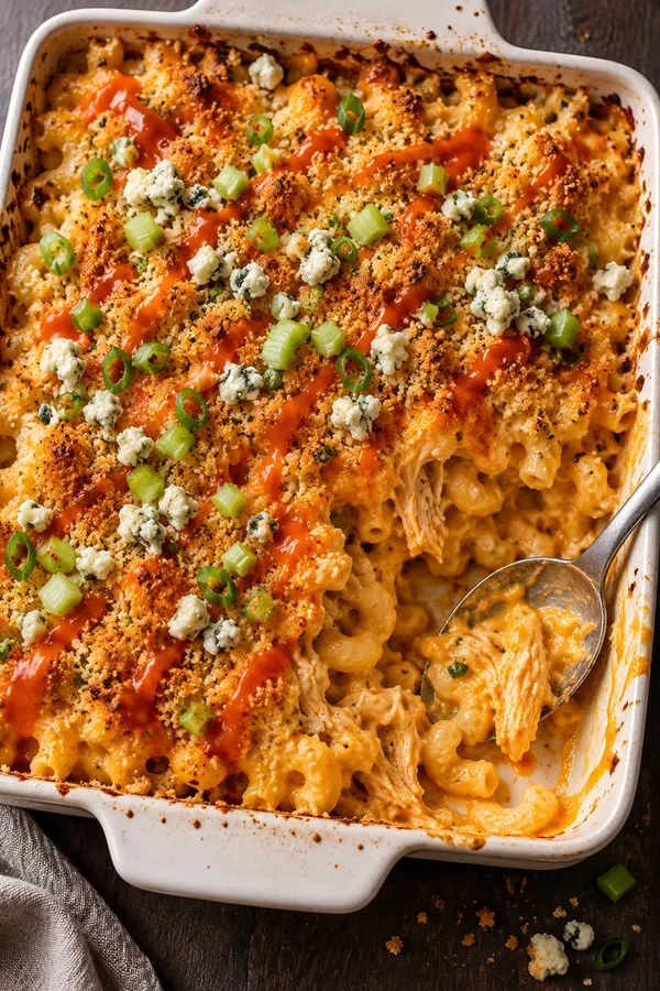 Buffalo Chicken Mac and Cheese