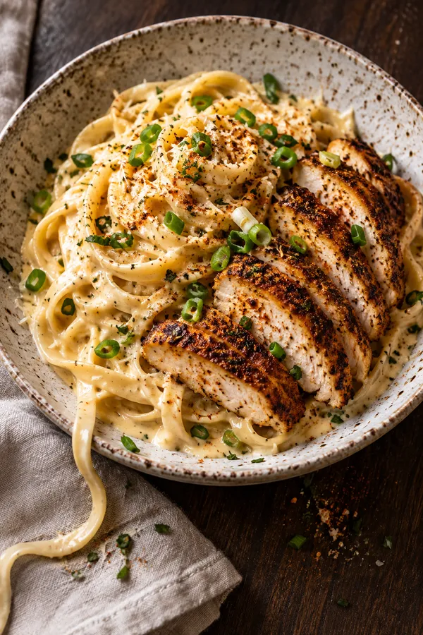 Cajun Chicken Alfredo