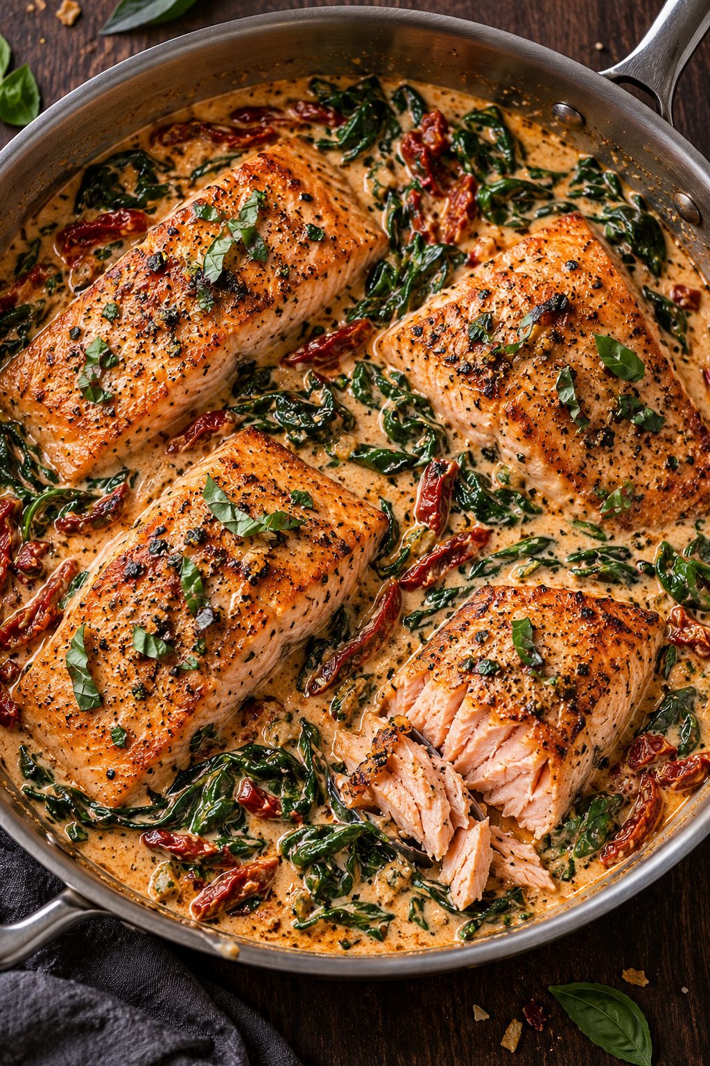 Creamy Tuscan Salmon