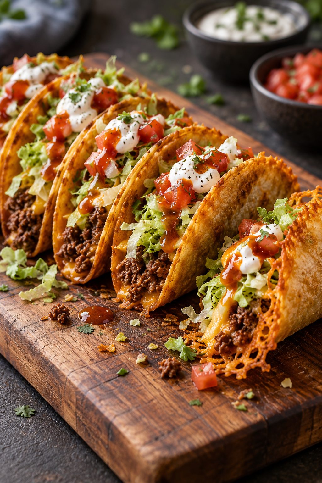 Crispy Oven Beef Tacos