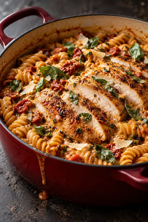 Marry Me Chicken Pasta
