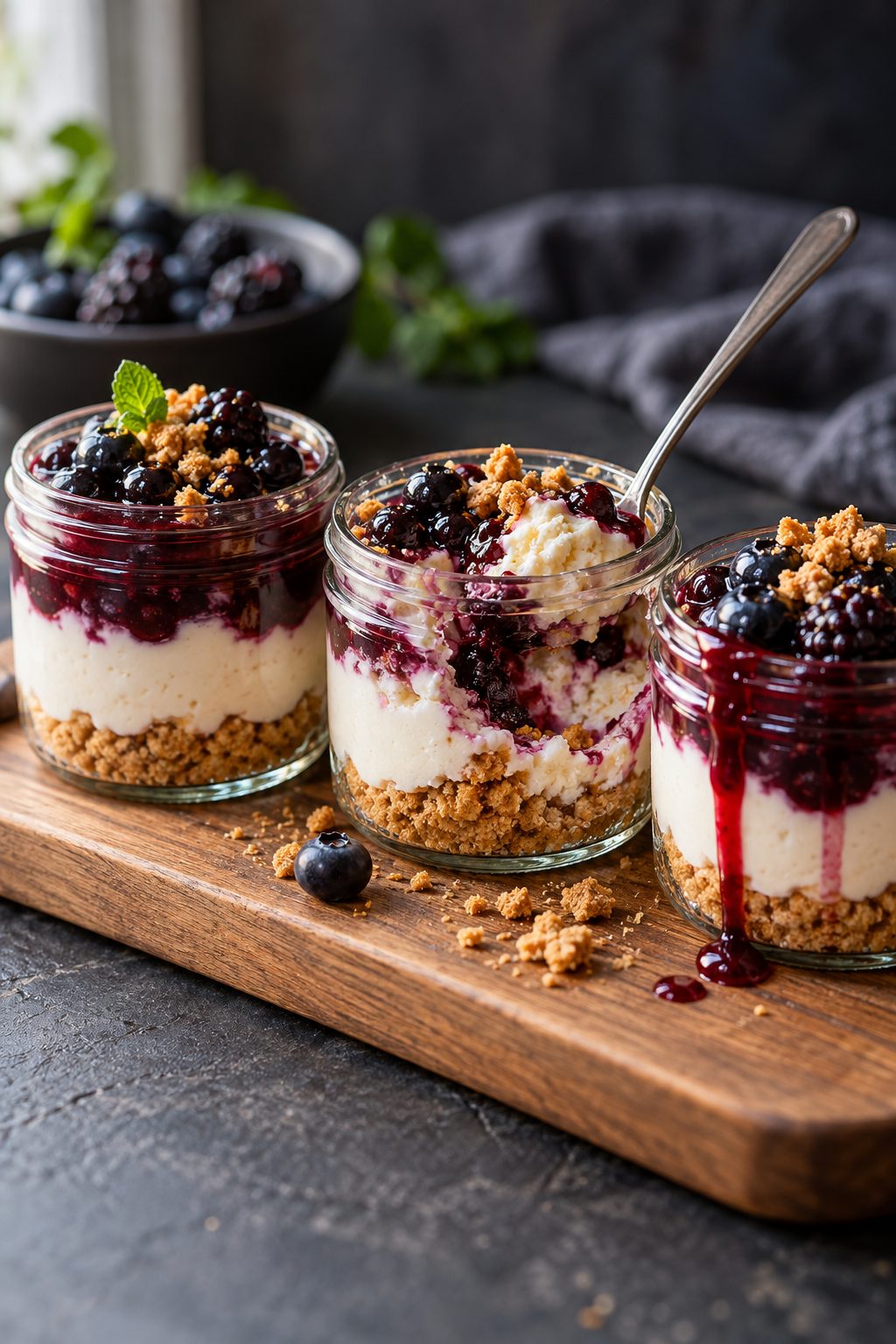 No-Bake Cheesecake Cups