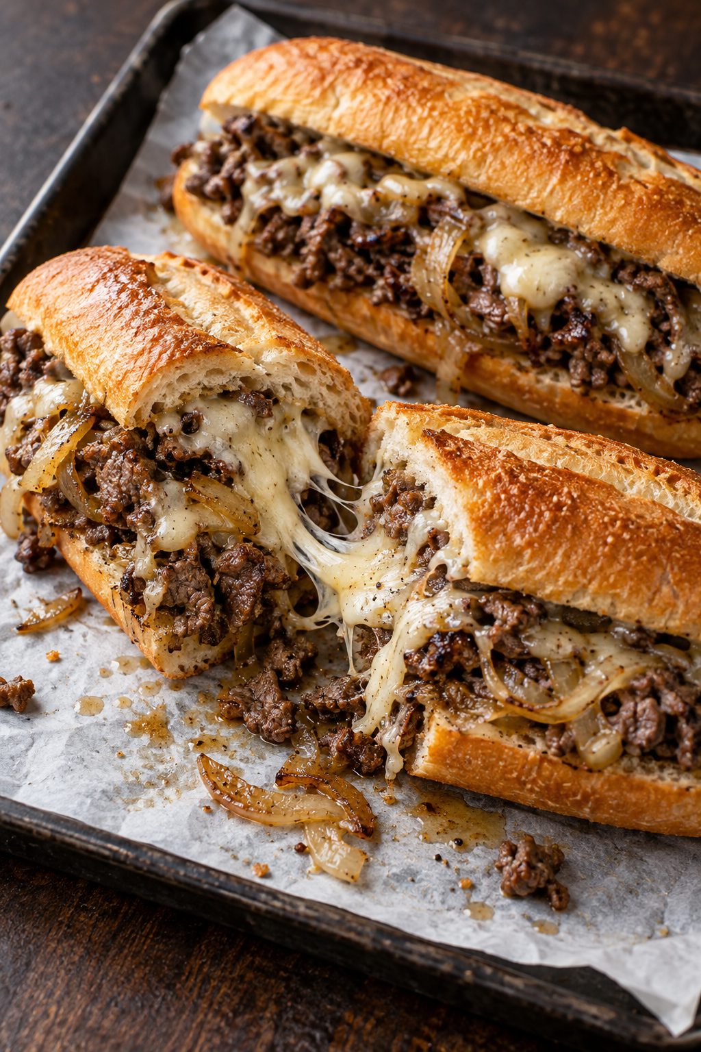 Philly Cheesesteak Sandwiches