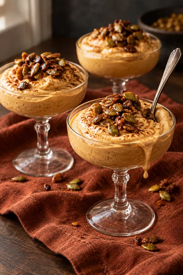Pumpkin Cheesecake Mousse