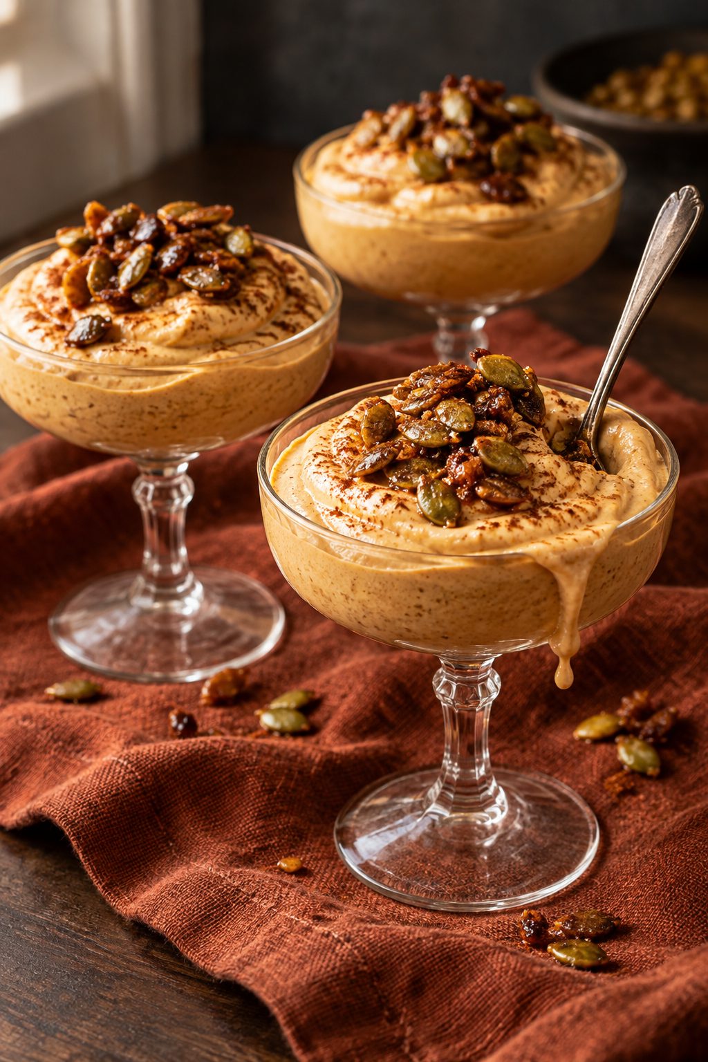 Pumpkin Cheesecake Mousse