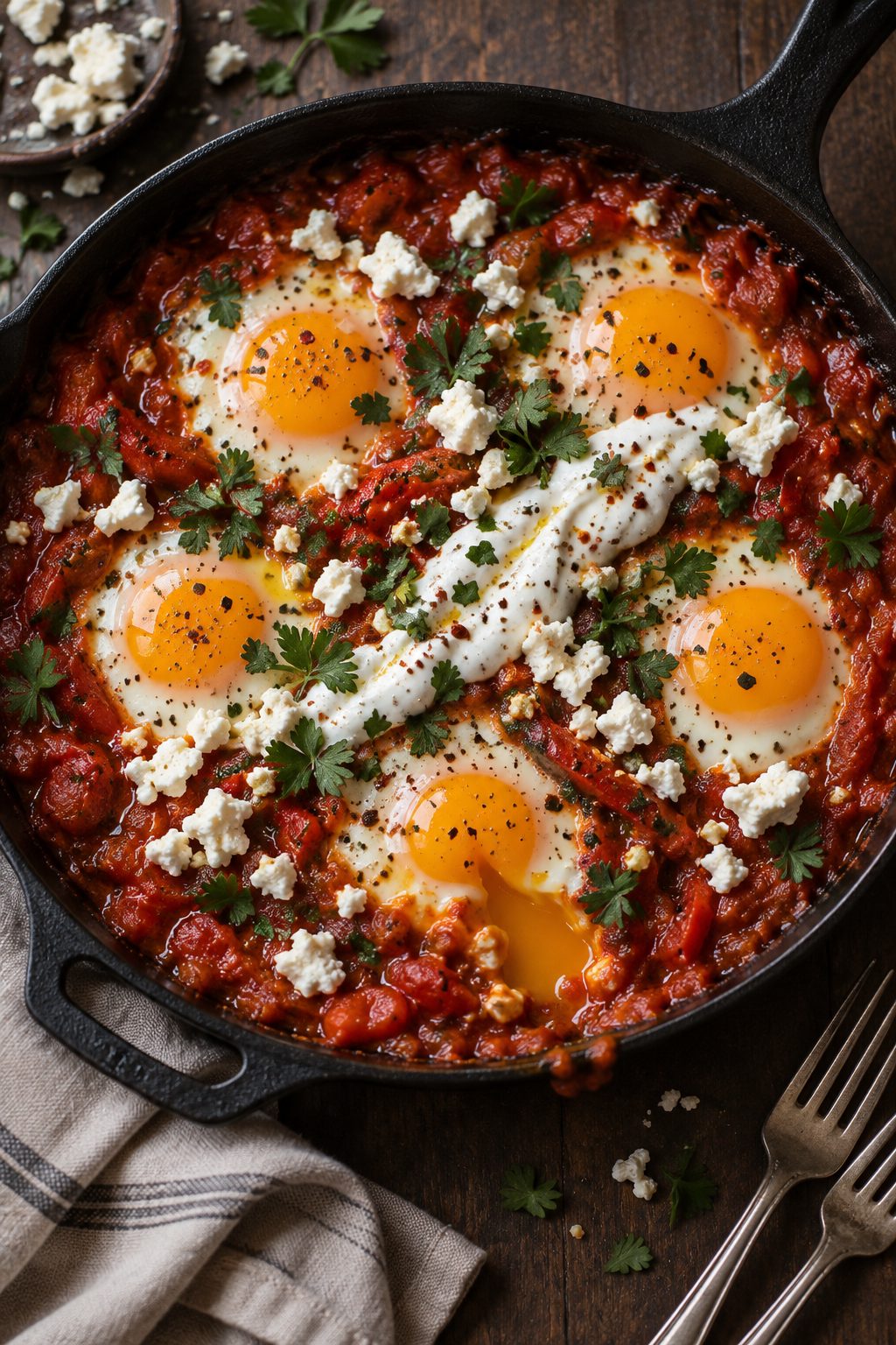 Shakshuka with Feta