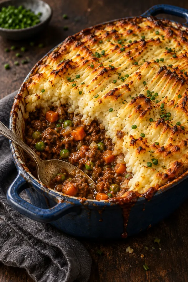 Shepherd's Pie with Cottage Cheese Mash
