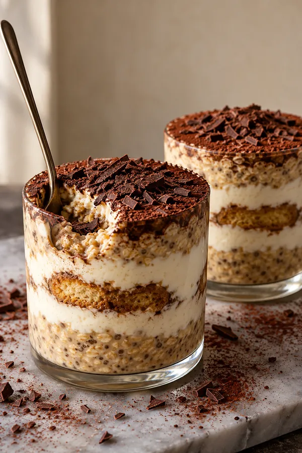Tiramisu Overnight Oats